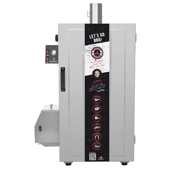 [BBDS-70] Räucherofen 70L BBQ Edelstahl SIMPLE